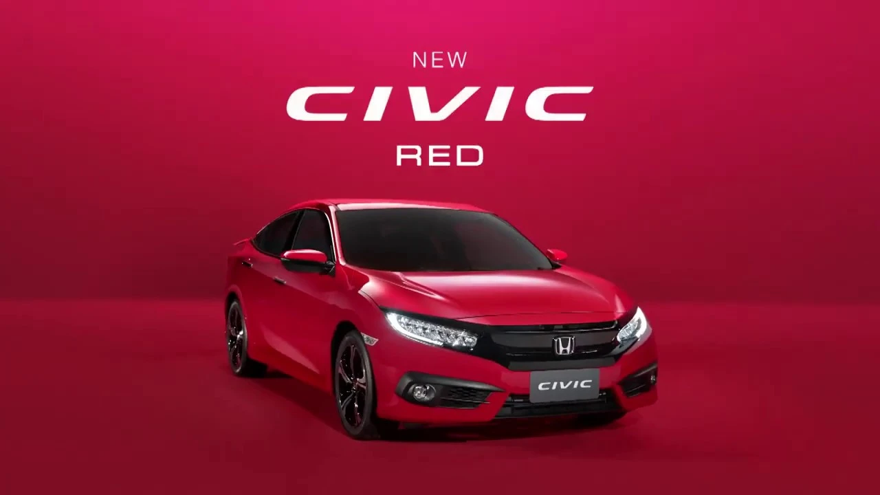 HONDA Civic   Not Just Red   M